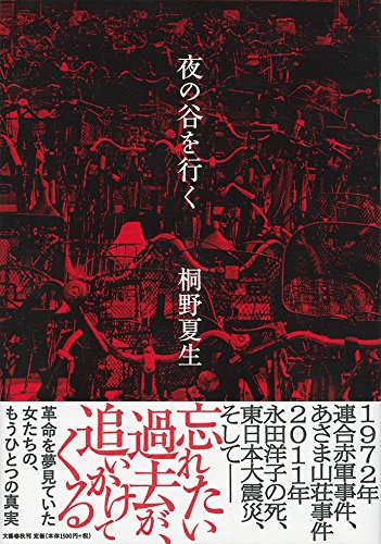 夜の谷を行く